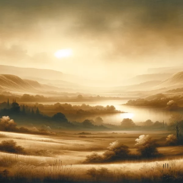Quiétude, sérénité, vie épanouissante, paysage